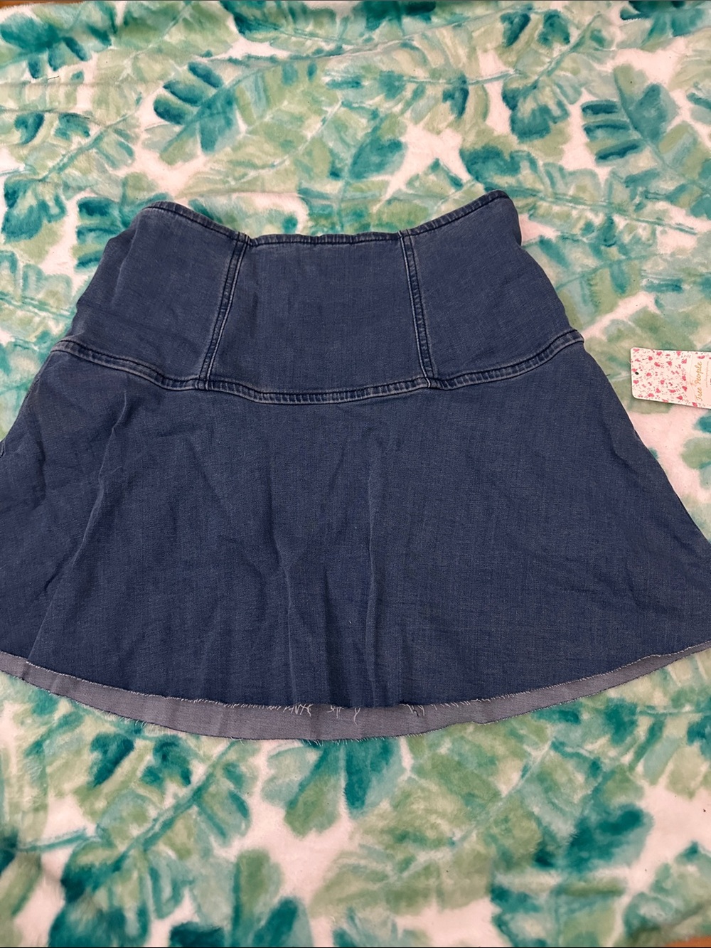 Free People Jean Skirt,4,NWT